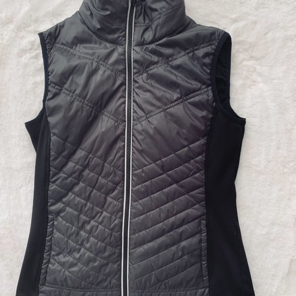 Michael Kors Women's Vest | Size Small | Black and Gray - Picture 1 of 4